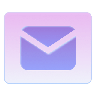 Ícono de contacto de correo electrónico para asistencia de soporte de Kynvora Finánsor